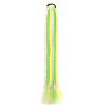 Highlight Fluorescent Pink Green Yellow Hair Braid Wig Nightclub Braid Hair Ring Party Braid Ponytail Hair Extensions Bling Hairpieces