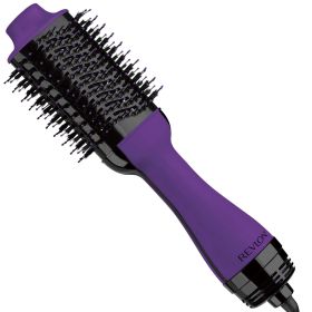 One-Step Ceramic Hair Dryer & Volumizer Hot Air Brush, Purple