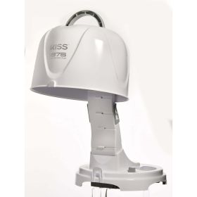 USA Salon Professional Bonnet Ceramic Portable Hair Dryer, 1875 Watts, White