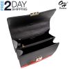 OH Fashion Handbag Shoulder Bag Crossbody, Edgy in Black