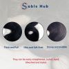 Sable Hub 10A Brazilian Body Wave 3 Bundles Natural Human Hair Bundle | 100% Unprocessed Virgin Body Wave Bundle Hair Extension 150% Density Real Hair