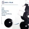Sable Hub 10A Brazilian Body Wave 3 Bundles Natural Human Hair Bundle | 100% Unprocessed Virgin Body Wave Bundle Hair Extension 150% Density Real Hair
