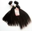 Sable Hub 10A Brazilian Straight Hair Bundle | Natural Human Unprocessed Virgin Hair Extension 150% Density Real Hair